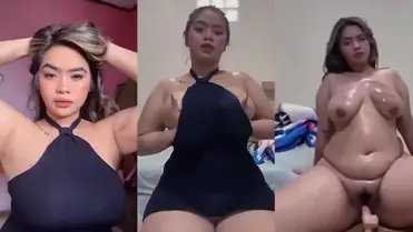 Seleb Tiktok Aviva Colmek Pake Mainan Sensasi Nikmat poster